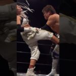 女子プロレスラー渾身の急所蹴りがクリーンヒット【山下りな】【FREEDOMS】【玉川ボール】#shorts