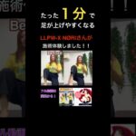 【足の施術体験】現役女子プロレスラーLLPW-X NØRIさん