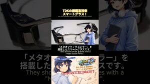 TDKが網膜投影ミラーを搭載したスマートグラスをCEATECで披露した理由
