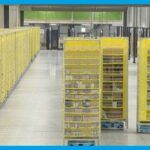 Amazonの新物流拠点が愛知に完成 床にあるQRコードで無人ロボットが自動で動く 「当日配送」も拡大へ 名古屋・港区