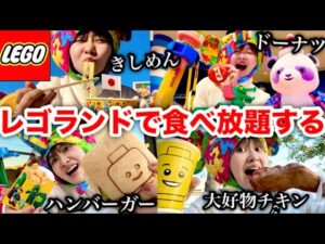 【遊園地は大きいフードコート】アラサーがレゴランドで好きなだけ爆食したらめちゃくちゃ楽しかったンゴ