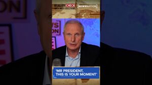 'Mr. President, this is your moment': Ross Coulthart