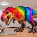 【寸劇】カラフルティラノサウルスが現れた！？モササウルスやカブトムシに捕まらないように脱出せよ！恐竜・子供向け知育教育 ★サンサンキッズTV★