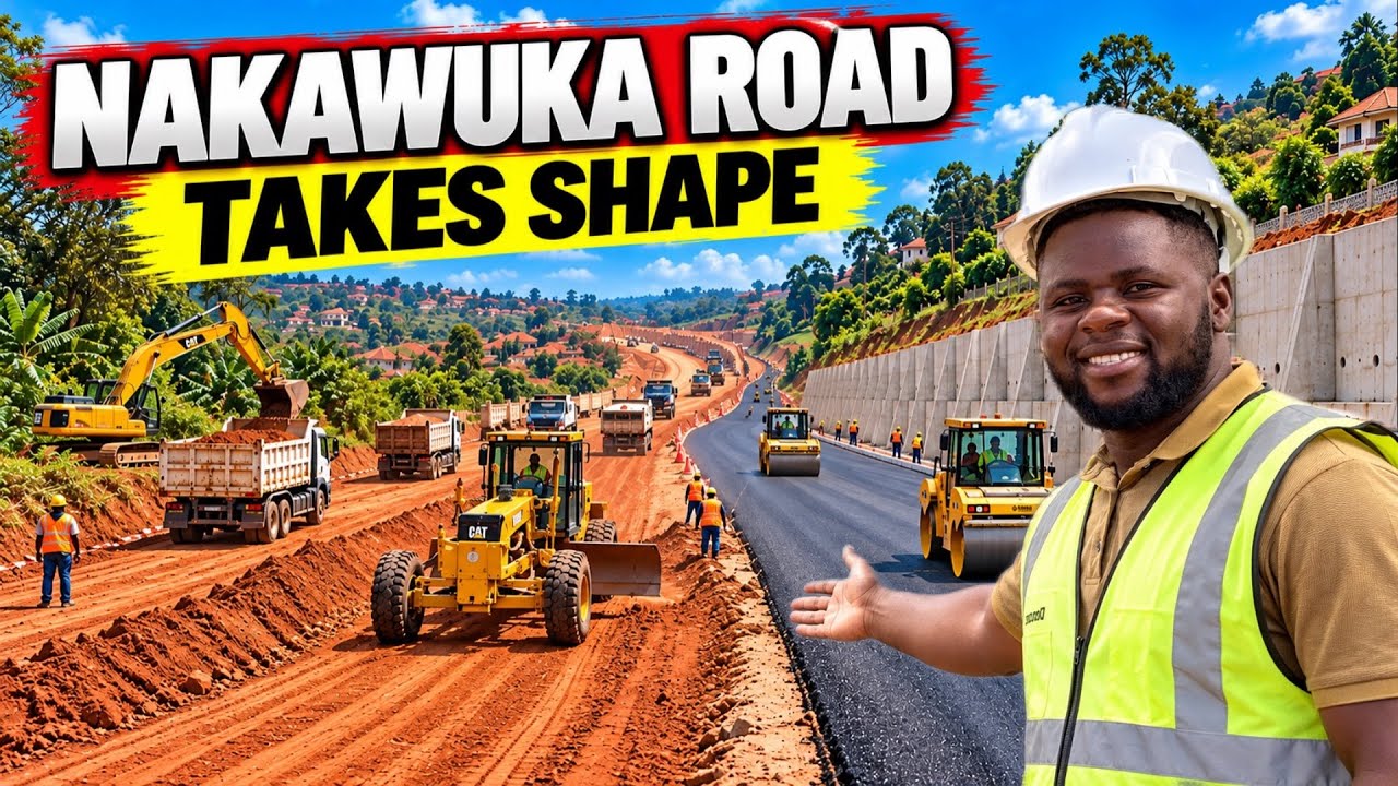 UGANDA IS CHANGING! Massive Nakawuka Road Project Takes Shape