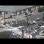 少しずつ変わる『岡山の玄関口』路面電車乗り入れ事業で「自転車通行帯と横断歩道」が一体化へ