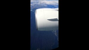 JALの機内から撮影UFO?