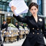 父母去世，她拿齐材料取遗产，柜员却让死者本人来！她只说三天后见，回来时全场傻眼！#逆袭 #都市 #爽剧 #大女主 #现代 #打脸