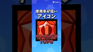 【ブロスタ】使用率が低い"プレイヤーアイコン"ランキング‼︎#ブロスタ #brawlstars #shorts